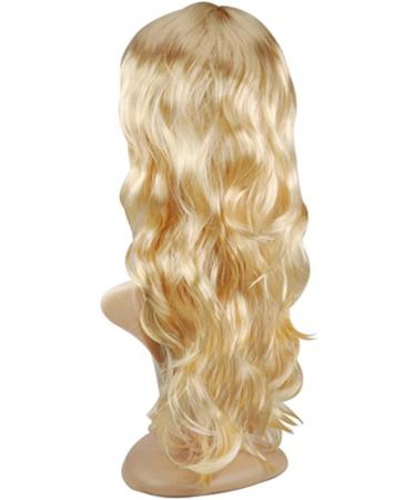 TRIXES Bombshell Wig - Long Wavy Blonde Hair for Costume Party, Cosplay, Halloween - Natural Looking and Fancy Dress Accessory - Buy Online on GoSupps.com