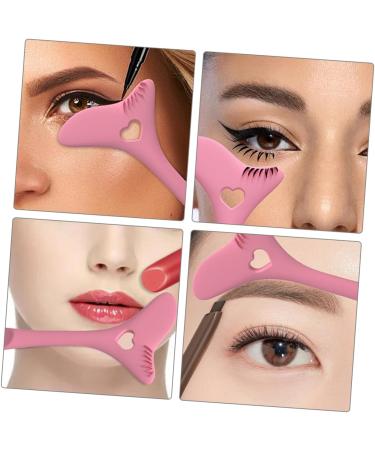 FOMIYES Reusable Lower Eye Hooded Stencil Tool Eyeshadow Shield for Lash Eyes Assistant Eyeliner Guard - Buy Online on GoSupps.com
