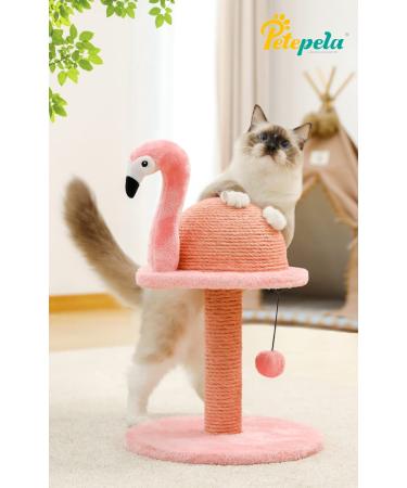 Petepela Cat Scratching Post - Interactive Toy Ball - Replacement Sisal Scratching Pole - Pink - Buy Online on GoSupps.com