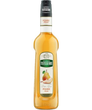 Mathieu Teisseire Pear Syrup for drinks beers ciders lemonades soft drinks teas cocktails with or without alcohol bot - Buy Online on GoSupps.com