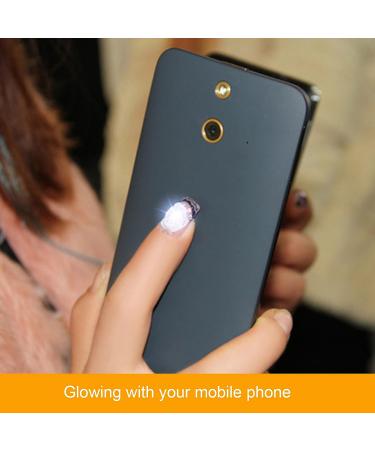 7pcs NFC Lighting Nail Art Decoration Stickers - Self Adhesive Intelligent DIY Nail Decor for Home and Salon - Buy Online on GoSupps.com