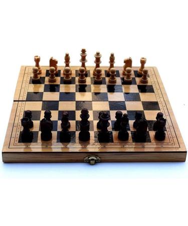 Set L/S Size Foldable Wooden with Magnetic Checkerboard Teaching Book Free for Kids/Children Adults (Color : Wood Size : L) (Wood Large) - Buy Online on GoSupps.com