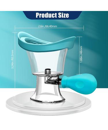 2PCS Eye Wash Cup Kit for Effective Eye Cleansing and Soothing Tired Eyes - Blue - Buy Online on GoSupps.com