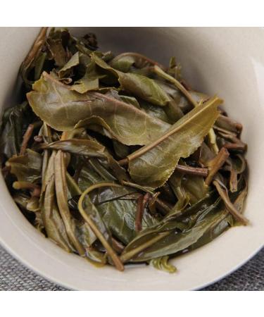 HQZM Ancient Tree Pure Material Puer Raw Tea From Nannuoshan Yunnan 357g Balanced Taste And Rich - Buy Online on GoSupps.com