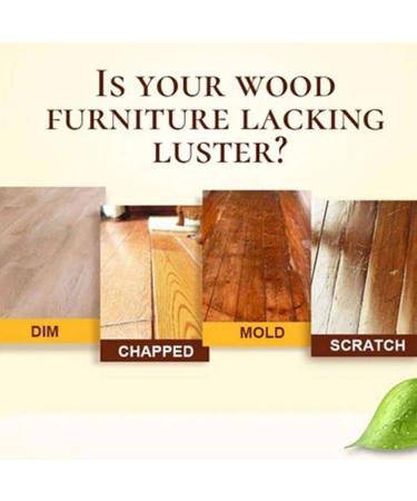 Wood Seasoning Beeswax - Natural Polish for Wood Metal & Leather | Complete Furniture Care Solution & Shine Enhancer - Buy Online on GoSupps.com