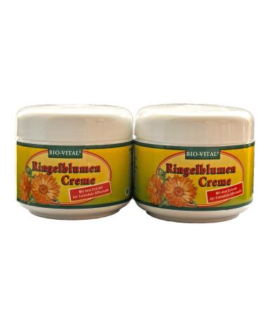 Bio-Vital Calendula Extract Body Cream 125 ml (Pack of 2)