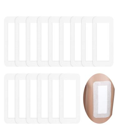 15 Pieces Bordered Gauze-Island Dressing 4 x 10 Inch Wound Bandage Adhesive Patches Post Shower Breathable Borders Individually Packed Pouches