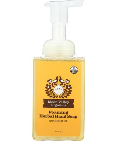 MOON VALLEY ORGANICS Orange Spice Liquid Hand Soap 8.8 FZ