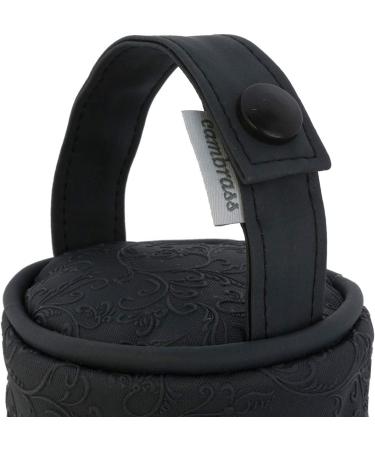 Cambrass Bottle Holder Elite in Black - 8.5x8.5x22 cm - Stylish and Practical - Buy Online on GoSupps.com