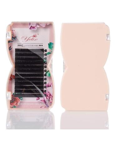 Buy 5 Trays 1 Second Blossom Eyelash Extensions Set | Easy Make Fans C Curl 10-14mm | 0.05mm Thickness | International Shipping - Buy Online on GoSupps.com