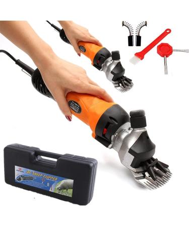 Animal Grooming Kit 6 Stall Speed Electric Shearing Clipper Shear Sheep Goats Alpaca Shears Pet Hair Shearing Machine Cutter Wool Scissor Farm Suppl Keeps Sheep Cool in Summer (Color : Rosso) - Buy Online on GoSupps.com
