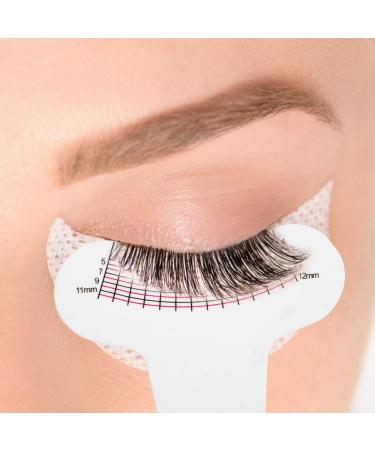 SHERCHPRY Lash Room Decor & Tools - 10pcs Eyelash Ruler Curling Degree & Eye Pads for Lash Extensions - Buy Online on GoSupps.com