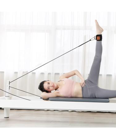 2 Pieces Foot Loops Cable Trainer with D-Rings & Carabiners - Fitness Training Aids for Leg Extensions & Strength Training for Men & Women - Buy Online on GoSupps.com