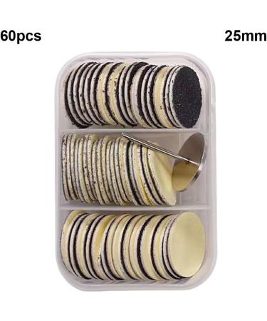 siduytin Pedicure Disc for Easy Nail Shaping Three Compartment Box ABS Manicure Accessories and Tools Nails Accessories and Tools 25mm - Buy Online on GoSupps.com