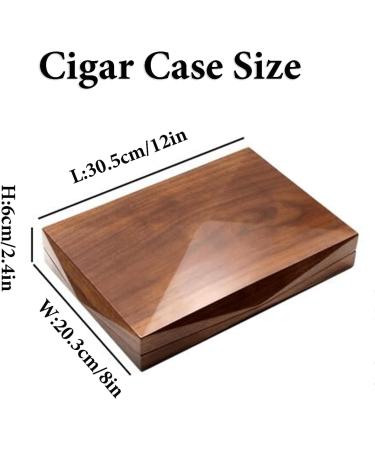 Cigar Boxs Humidors Cehumidors Flip Top Cigar Humidor Holds up to 10 Cigars Cigar Desktop Box Cigar Box Lightweight Cigars Case - Buy Online on GoSupps.com