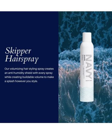 NAVY Swell Hair Styling Cream & Flexible Volumizing Spray Set Thickening Cream & Non-Sticky Hair Spray for Fuller Flexible Styles - 4 oz + 10 oz - Buy Online on GoSupps.com