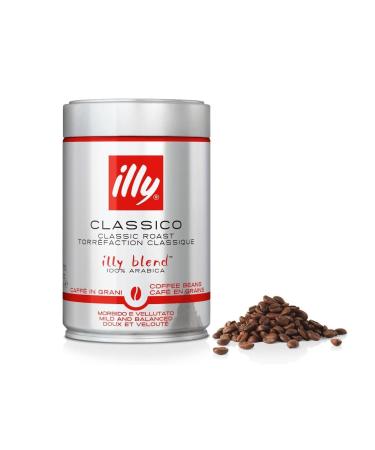 illy Classico Grains de caf torr fi moyen 250 g (Lot de 6)