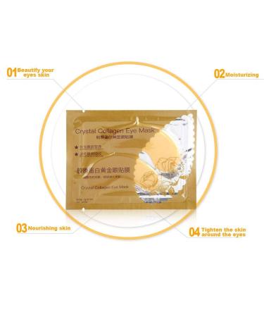5 Pairs Crystal Collagen Eye Mask - Dark Circles & Fine Lines Treatment - Buy Online on GoSupps.com