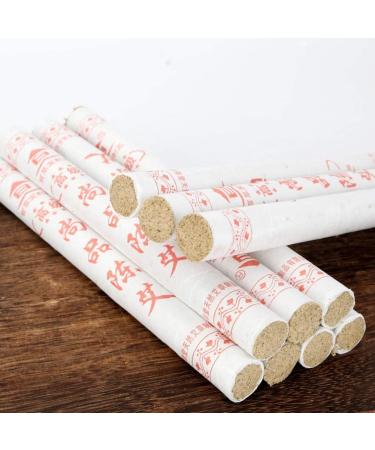 Five Years Chen Pure Moxa Rolls ShangPin Moxa Rolls for Moxibustion (10 Rolls) (1) - Buy Online on GoSupps.com