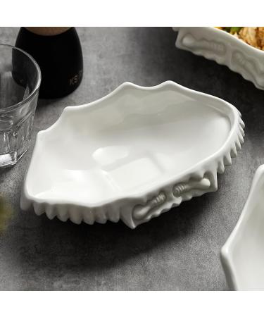 Porcelain Dinner Plates Ceramic Dinner Plate Western Food Plates Serving Plate Soup Plates Noodle Bowl Fruit Dish Salad Bowl Dessert Bowls Kitchen Dinner Plates(8.5inch) (6.5inch One Size) - Buy Online on GoSupps.com