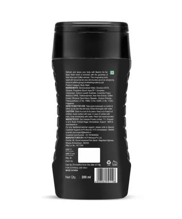 LiveMoor Beardo De-Tan Body Wash for Men 200ml | Tan Removal| Caffeine Body Wash | With Coffee & Aloe Extracts | For Body & Face | Refreshing Fragrance - Buy Online on GoSupps.com