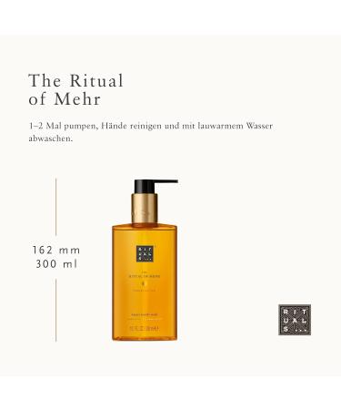 RITUALS The Ritual of More Hand Soap 300ml Sweet Orange & Cedarwood | Luxury Hand Wash for Hydrated Skin - Buy Online on GoSupps.com