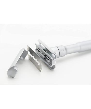 Merkur Futur MK-700002 Adjustable Safety Razor - Brushed Chrome | Premium Quality - Buy Online on GoSupps.com