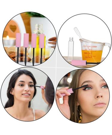 Didiseaon 45 Pcs Mascara Empty Tube Tubing Mascara Empty Mascara Tube and Wand Lip Gloss Tubes Pink Plastic - Buy Online on GoSupps.com