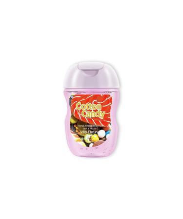 Vital Luxury Mini Hand Sanitizer Gel - Cotton Candy Scented, 1 FL OZ, 5 PC - Portable Anti-Bacterial Hand Gel with Travel Size Bottle - Moisturizing & Fast Dry - Buy Online on GoSupps.com