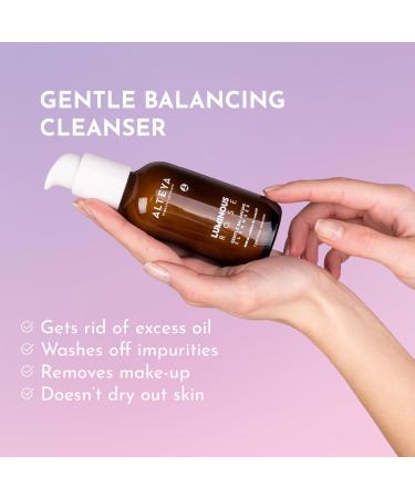 Alteya Organics Luminous Rose Cleanser 120ml | NaTrue Certified Organic | 100% Natural Facial Wash for All Skin Types - Buy Online on GoSupps.com