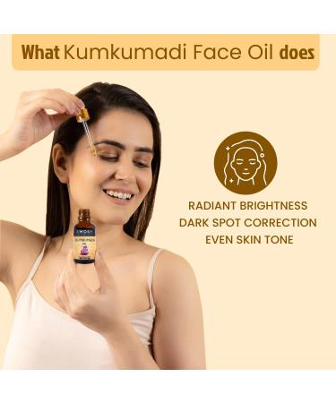 SWOSH Ayurveda Kumkumadi Tailam - 100% Vegan Saffron Face Oil for Glowing Skin (10ml) | Chemical Free Revives & Repairs Dull Skin - Buy Online on GoSupps.com