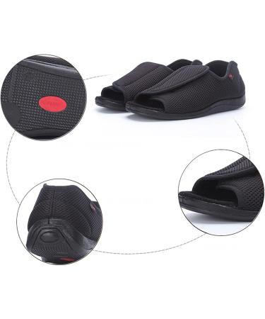 Yytcsjz Unisex Diabetic Slippers - Lightweight Air Cushion Walking Shoes for Elderly & Swollen Feet | Comfy Orthopedic Footwear for Plantar Fasciitis - Grey Size 12 - Buy Online on GoSupps.com