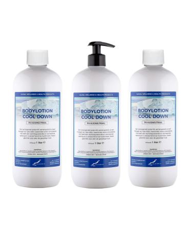Claudius Body Lotion Cool Down 3 x 1 liter with free pump