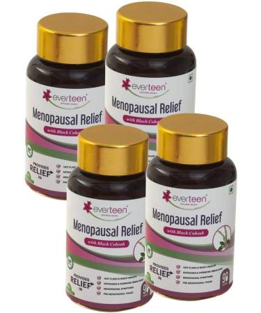 everteen Menopausal Relief Natural Capsules for Hot Flashes 4 Packs (360 Total Capsules) Best eCommerce Solution for Women's Health - Buy Online on GoSupps.com