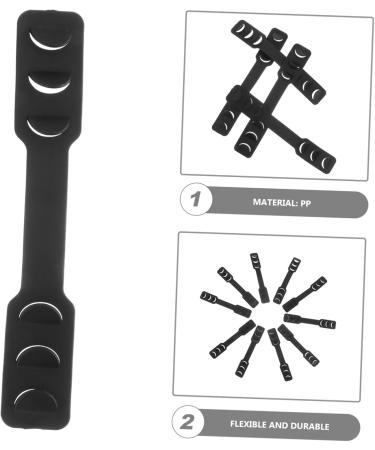 Hoement 10pcs Mask Rope Buckle - Adjustable Ear Strap Accessories for Mask Making - Buy Online on GoSupps.com