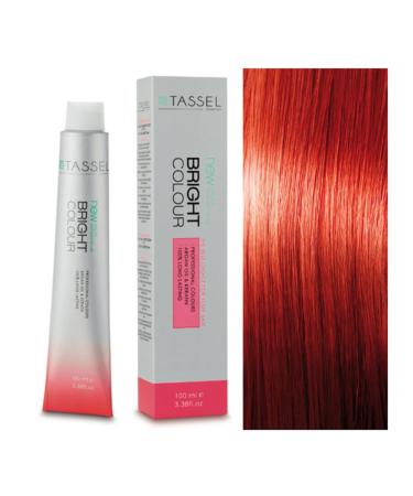 7.44 Medium Copper Blonde Intense - Argan Oil & Keratin Dye 100ml - Tassel