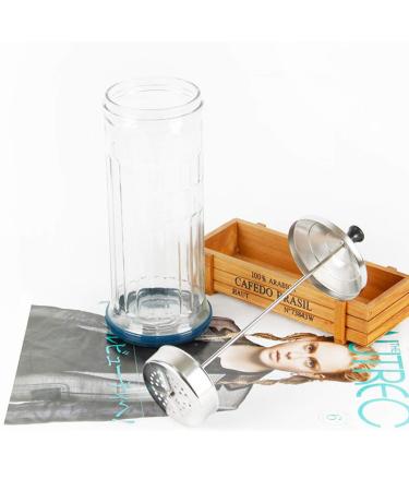 Lurrose Disinfecting Jar Salon Barber Sterilizer Bottle Hair Beauty Tools Container Sterilizer Cup for Disinfection Salon Hair Manicure Tools - Buy Online on GoSupps.com