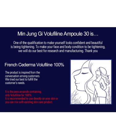Sidmool Cederma Volufiline 100% Ampoule 30ml - Skin Tightening Drops for Face & Body - Healthy Skin Solution - Buy Online on GoSupps.com