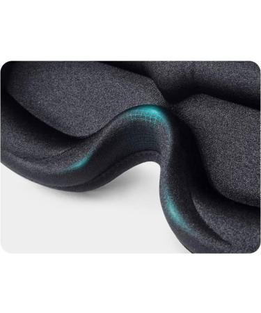 100% Blackout 3D Sleep Mask for Side Sleepers - Comfort Eye Shade Cover 2 Pcs for Travel Yoga & Napping - Buy Online on GoSupps.com