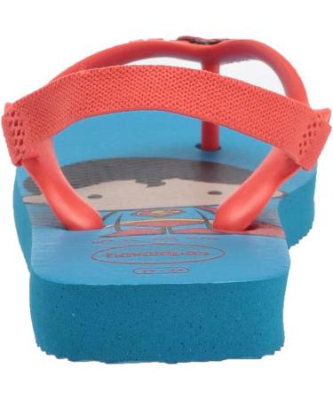Havaianas Unisex Babies Heroes Walking Sandals 9C - Turquoise Strawberry - Buy Online on GoSupps.com
