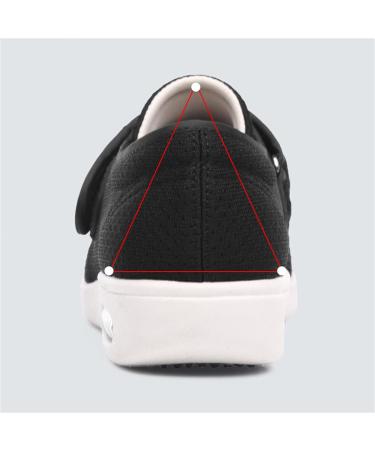 Men's Diabetic Wide Fit Memory Foam Slippers - Black - Perfect Gift for Healthier Feet - Buy Online on GoSupps.com