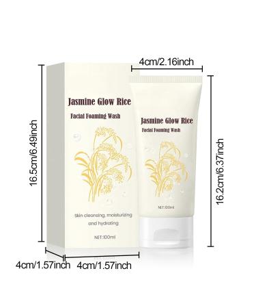 asmine Gentle Facial Cleanser - Pore Cleansing Face Wash Spot & Acne Reducing Refreshing Formula for Smooth & Delicate Skin Suitable for All Skin Types - Buy Online on GoSupps.com