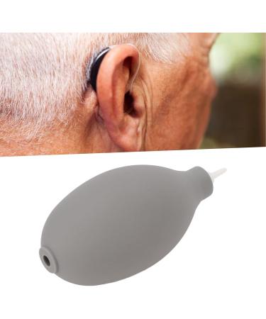 Professional Hearing Amplifier Air Blower - Soft Silicone HDO Dust Pump for Ear Pass Hoses | Gray Body Care - Buy Online on GoSupps.com