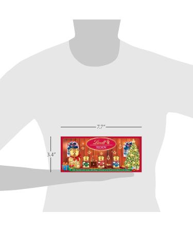 Lindt TEDDY Double Milk Chocolate Pack 96g Christmas Perfect Chocolate Gift Stocking stuffers Christmas Candy Christmas Chocolate - Buy Online on GoSupps.com