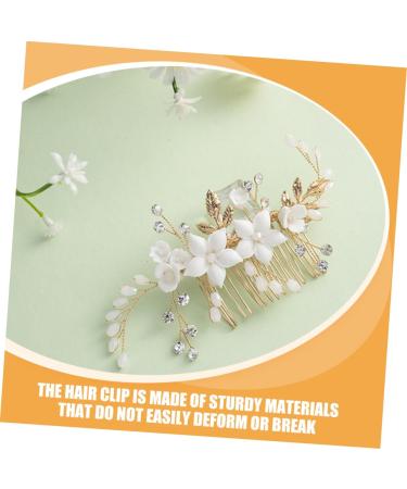 FRCOLOR Bridal Headwear Hair Side Comb for Women Hair Comb Bride Hairpin Women Hair Pin Hair Accessories for Bride Girl Headpieces for Wedding Hair Accessories for Side Comb for Hair - Buy Online on GoSupps.com