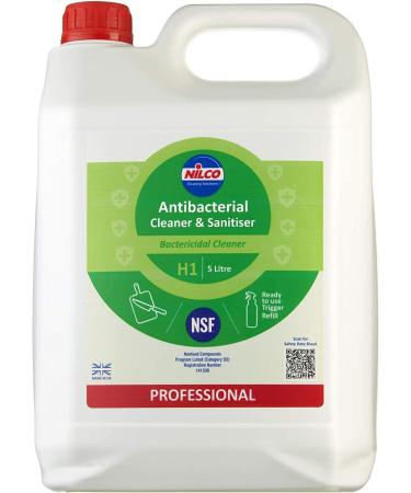 Nilco Antibacterial Cleaner & Sanitiser 5L - SVTN5CPCP - Buy Online on GoSupps.com