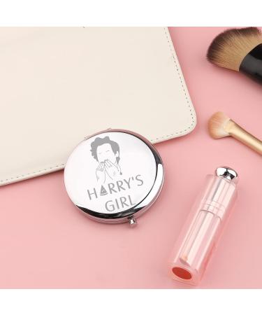 Singer Song Lover Merchandise - Harry's Girl Compact Mirror | Lyrics Inspired Album Gift for Music Fans - Buy Online on GoSupps.com
