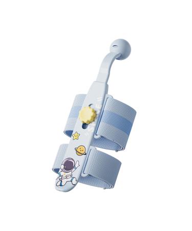 Perfeclan anti-hook manner correction pen grip aids manuscript aid wrist support ergonomic comfortable hold pen training writing aid strap for blue