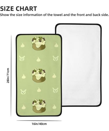 BROLEO Butterscotch cupcake pattern Coral Velvet Towel 16x28in : Skin-friendly and comfortable good water absorption exquisite - Buy Online on GoSupps.com