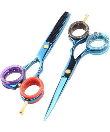Minkissy Scissor Finger Rings - Slide-Resistant Salon Shear Control Finger Protection Rings for Hairdressers - 2 Pack in Various Colors (2.5x2.5cm) - Buy Online on GoSupps.com